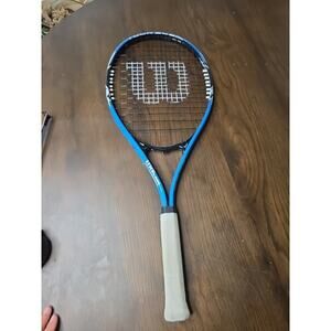 Wilson Tour Slam Lite Power Bridge Blue Black Tennis Rackets 3-7/8”